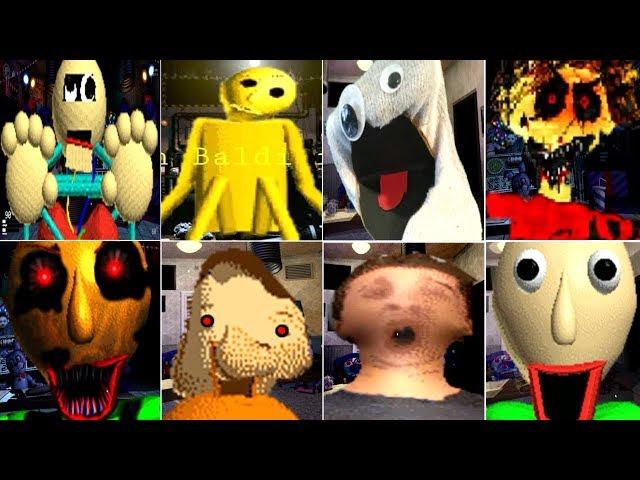 Baldi's Basics: All Jumpscares X Ultimate Custom Night