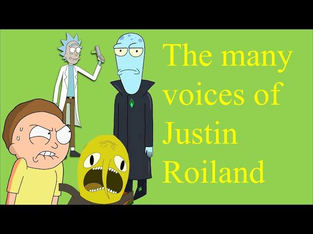 (Almost) All the characters voiced by Justin Roiland (a.k.a Creator of Rick and Morty)