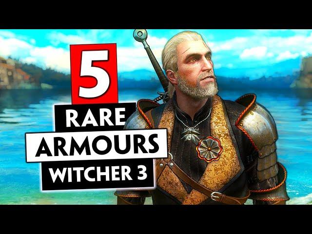 5 Rare Armors You May Have Missed | THE WITCHER 3