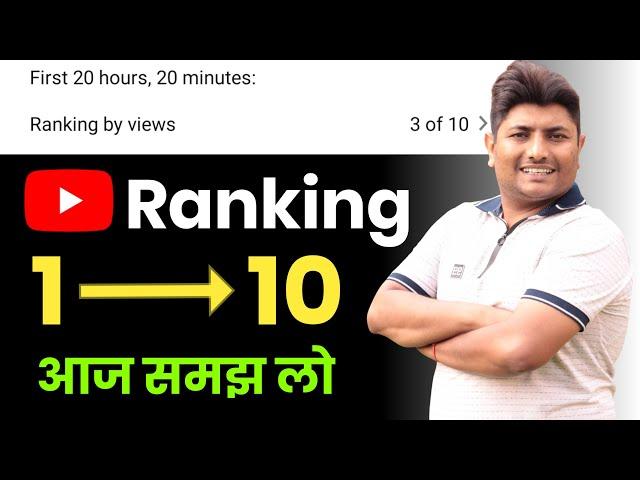 What is YouTube Ranking 1 to 10 | Sunday Comment Box #118