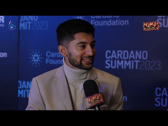 Sheraz Ahmed STORM Partners at Cardano Summit 2023 with pinoyweb3TV!