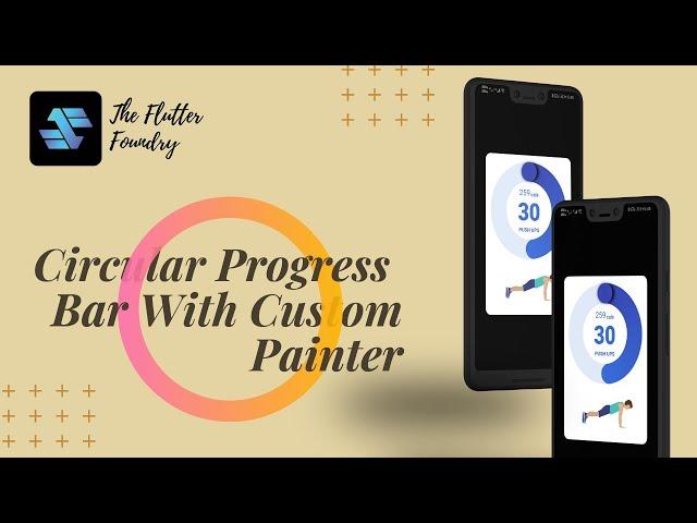 Learn How to use #Flutter_Custom_Painter || Tutorial || #Simple || Circular Progress Bar