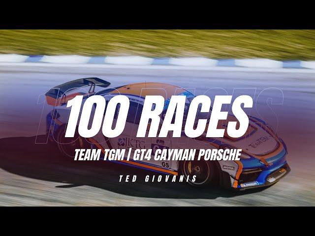 100 Race Starts - TeamTGM Owner Ted Giovanis by Overtake Media 2022