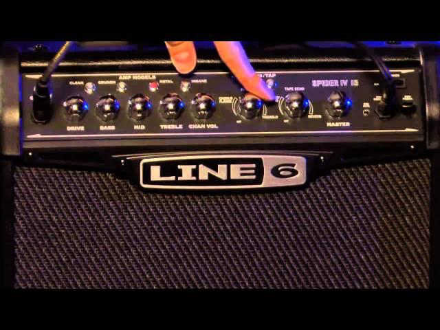 Line 6 Spider IV 15 Watt Amp Gear Review