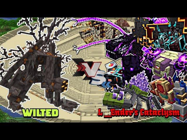 Wilted VS L_Ender 's Cataclysm | Minecraft |Mobs Battle