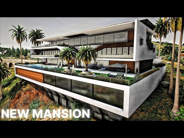 Millionaire's Vinewood Hills Mansion 4 in GTA 5|  Let's Go to Work| GTA 5 Mods