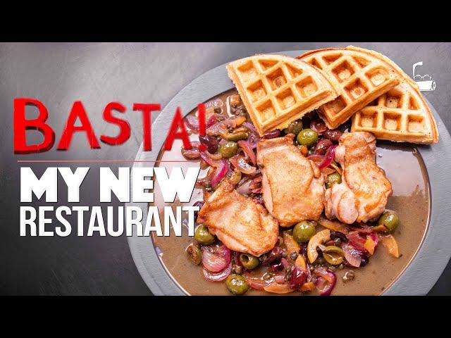 ITALIAN CHICKEN & WAFFLES FROM MY NEWEST RESTAURANT! | SAM THE COOKING GUY