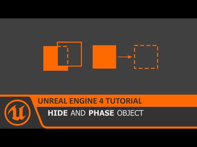 UE4 Tutorial - Invisible and pass through objects in Unreal Engine 4 Tutorial