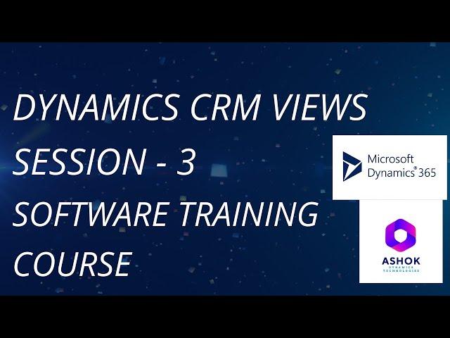 Microsoft Dynamics CRM, Views #software #jobsarch #course