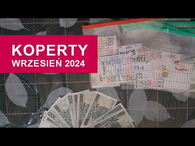 KOPERTY wrzesień 2024 #koperty #oszczedzanie