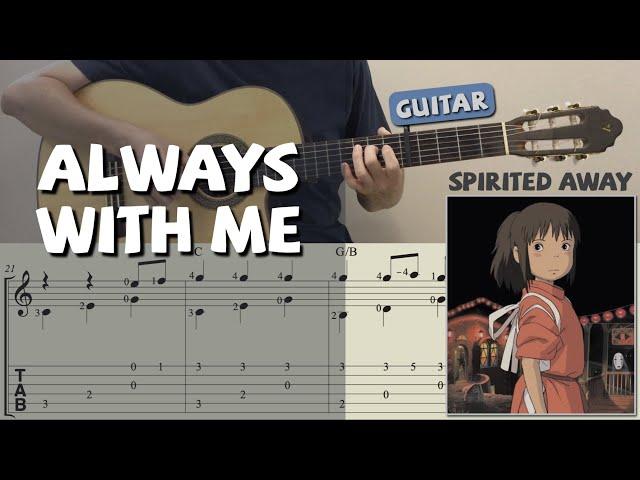 Always With Me / Spirited Away (Guitar) [Revised edition] [Notation + TAB]