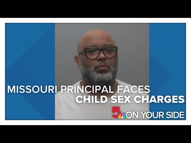 Missouri principal faces child sex charges; potential additional victims urged to come forward