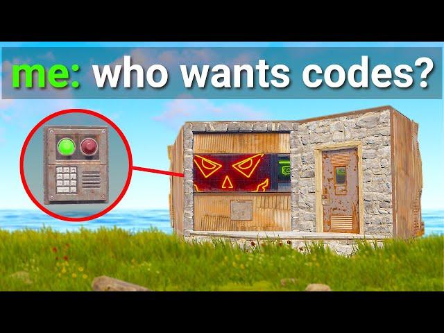 Giving players our Base Codes then TROLLING them