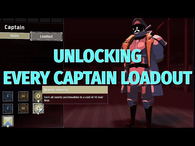 How to Unlock All of Captain's Loadouts