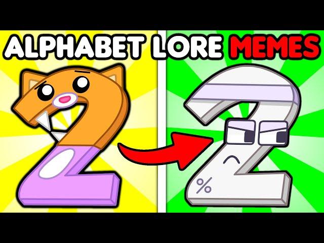 *FUNNIEST* ANIMATED ALPHABET LORE MEMES EVER! (ft. RAINBOW FRIENDS, NUMBER LORE, LANKYBOX, & MORE)