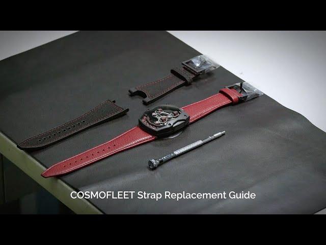 ATOWAK COSMOFLEET Strap Replacement Guide