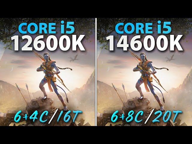 Intel i5-12600K vs i5-14600K // Test in 9 Games