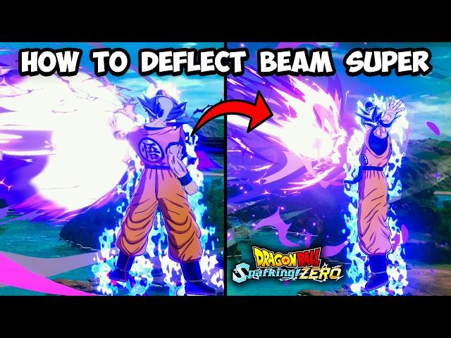 Dragon Ball Sparking Zero: How To Deflect Super Beam Blasts Tutorial