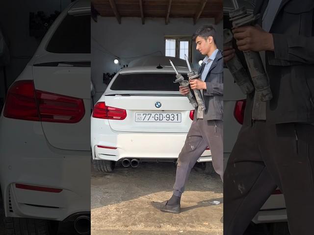 Bmw F30 shock absorber repair… #repairing #shockabsorber #bmw #bmwf30 #suspension #suspensionrepair