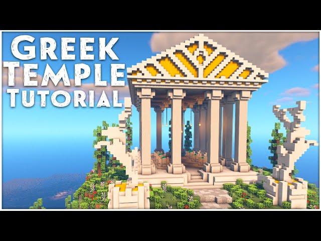 How to Build a Greek Temple | Minecraft Tutorial