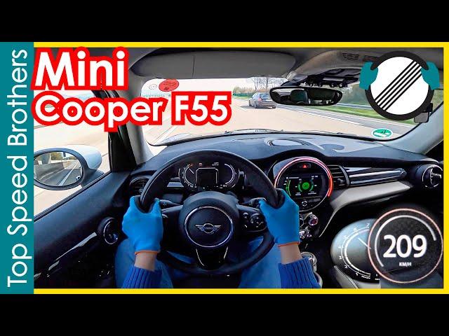 Mini Cooper F55 (2021) AUTOBAHN POV TOP SPEED  #TopSpeedBrothers