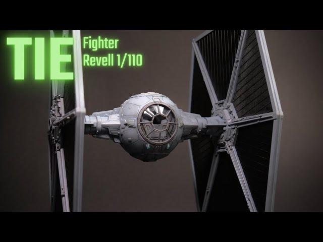 Star Wars TIE Fighter 1/110 Revell Full Build Video | RWO Models