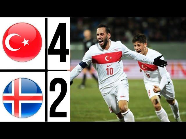 TÜRKIYE-IZLANDA Extended HIGHLIGHTS & Goals