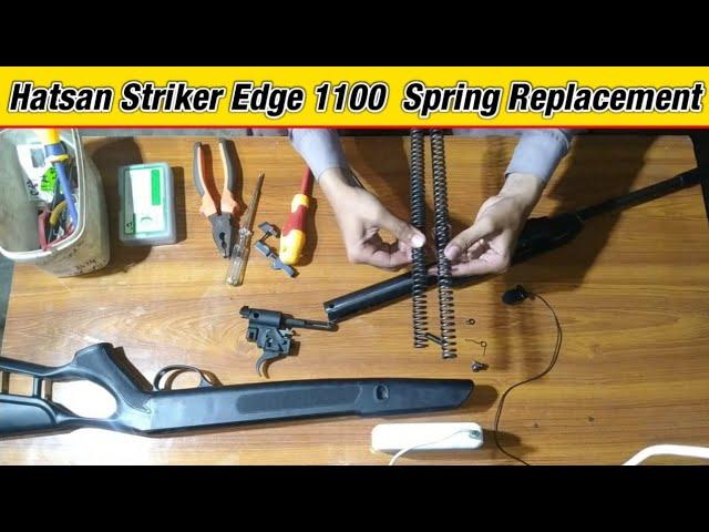 Hatsan Striker Edge 1100 Spring Replacement | How to change the spring of an air gun | Airguns