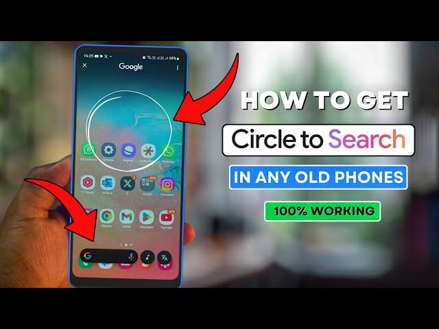 How to ENABLE Circle to Search in any phone