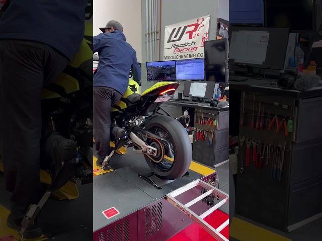 2022 BMW M1000RR on the Dyno 