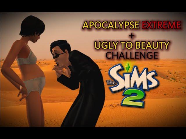 #4 АПОКАЛИПСИС ЭКСТРИМ + UGLY TO BEAUTY  The Sims 2