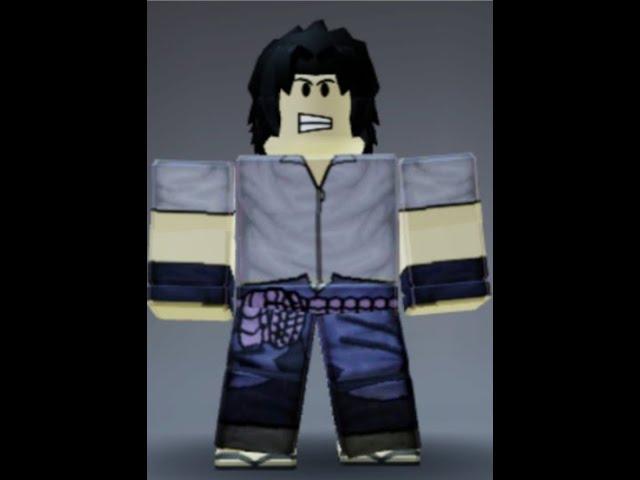 How to make Sasuke Uchiha in Roblox