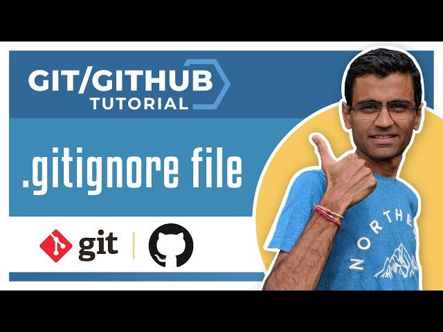 Git Tutorial 8 - .gitignore file