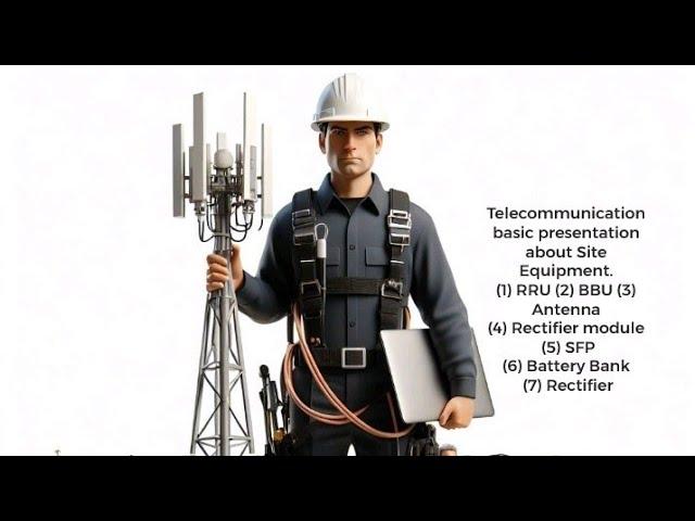 Telecom Equipment Introduction || Telecom Site overview || Telecom Intro in English language.