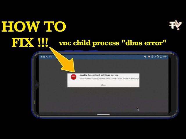 How To Fix Vnc Failed To Execute Child process "dbus launch" (no such file or Directory