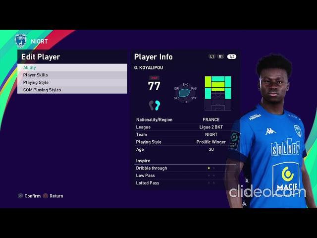 PES Editing Tutorial | Base Copy | Face editing method