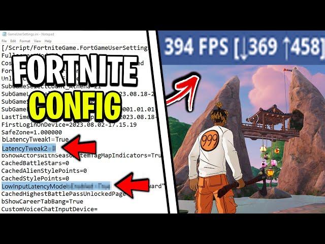 Boost Your FPS By Changing These Fortnite Config Settings!  (Chapter 6)