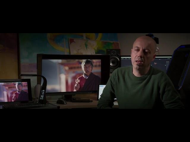 Video Producer Filippo Chiesa on ColorEdge CG318-4K for Post Production