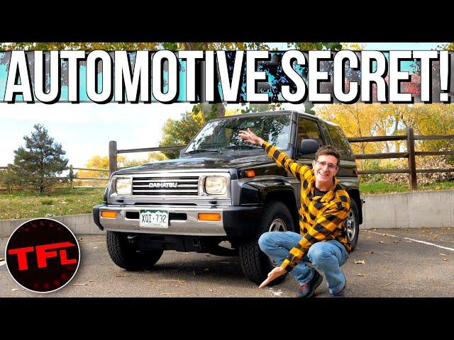 This Tiny 4x4 Is The Best SUV You Forgot About, Although it is Very SLOW (Bronco/Wrangler Beater)