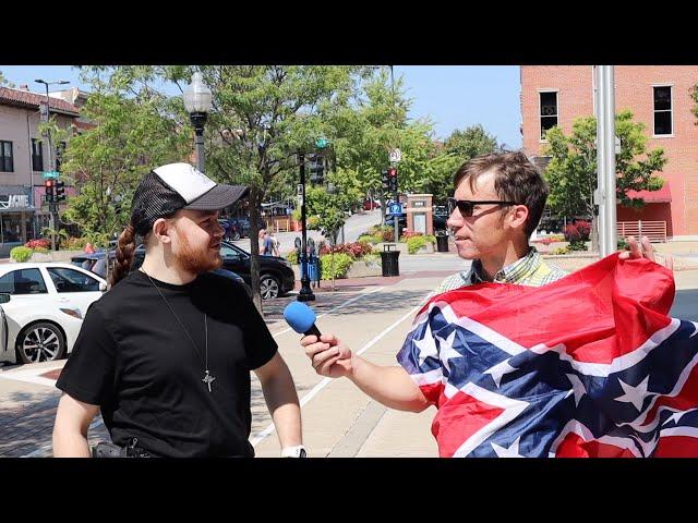 Getting Reactions to the Confederate Flag