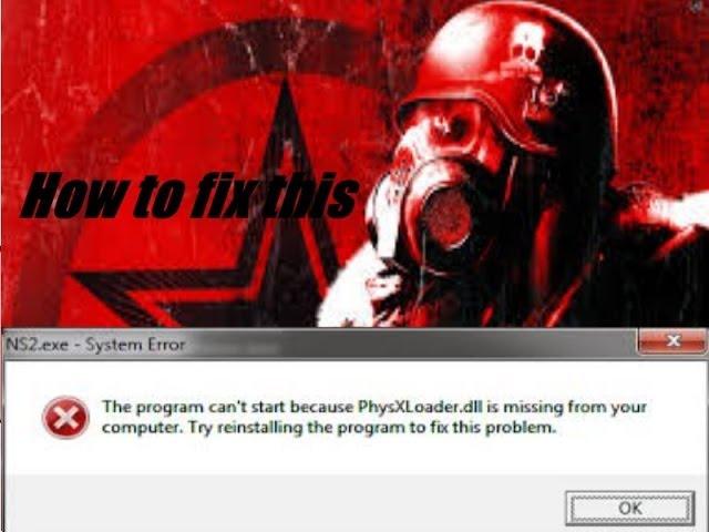 How to fix Metro 2033 Error PhysXLoader.dll Is Missing