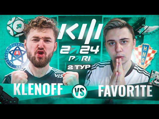 KLENOFF vs FAVORITE | КУБОК ФИФЕРОВ 2 ТУР