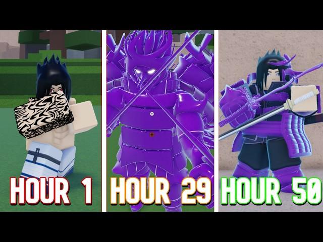 Spending 50 HOURS Mastering EVERY SASUKE Bloodline in Shindo Life.. - Roblox