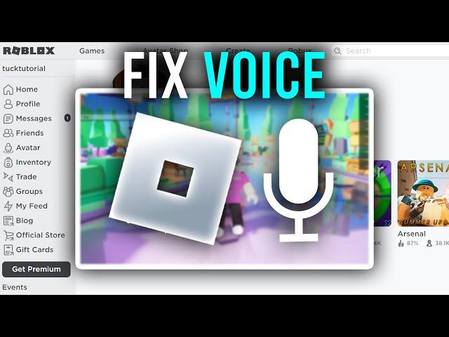 How To Fix Roblox Voice Chat Not Working | Best Methods