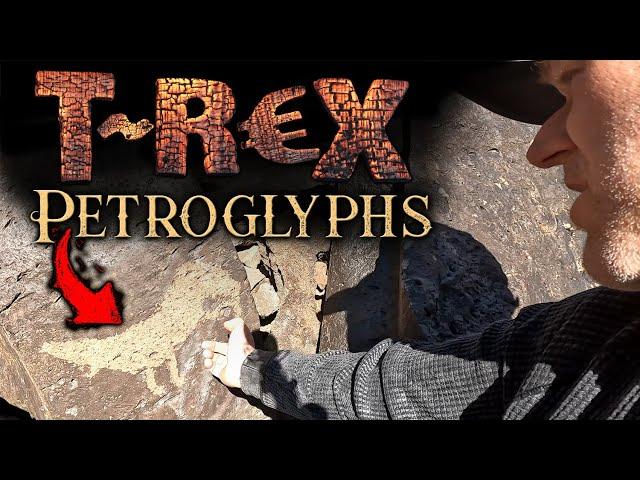 T-Rex Petroglyphs: The New Mexico Mystery Dinosaurs