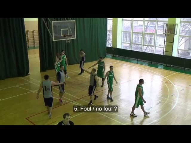 Refereeing Basketball / game  KNEU - Basques