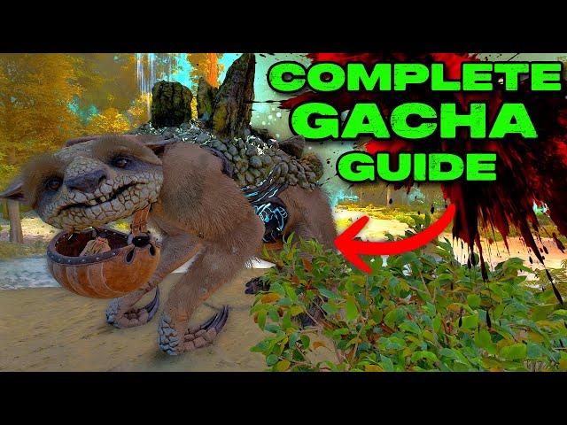 COMPLETE GACHA GUIDE!!! Everything You NEED To KNOW About the Most Important Tame in ARK!!!