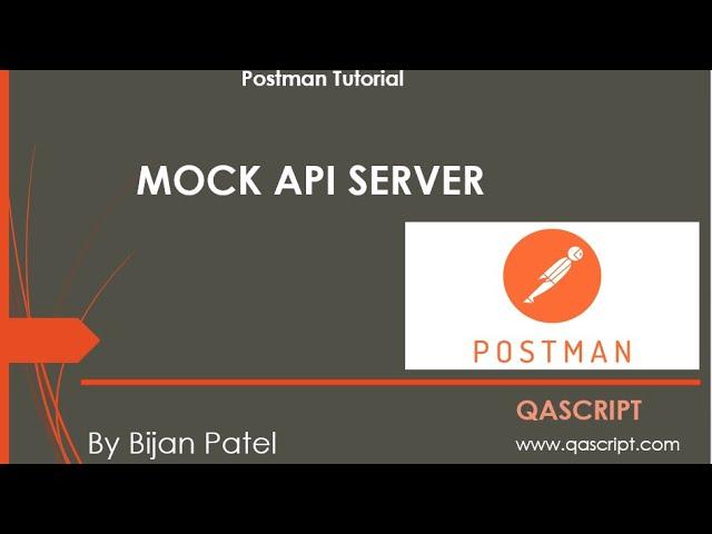 Postman Tutorial - Mocking API Data with Examples In Postman