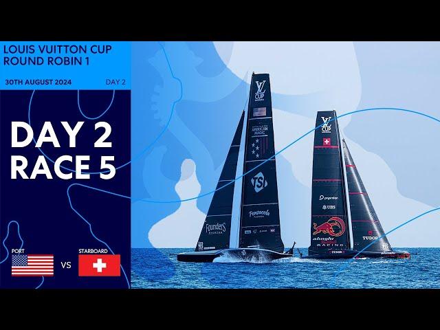 NYYC American Magic vs. Alinghi Red Bull Racing - Full Race 30/08/2024