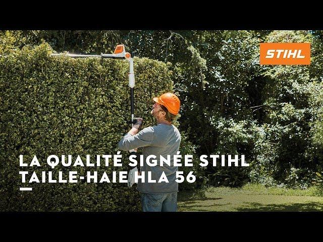 Quels sont les avantages du taille-haie sur perche sur batterie STIHL HLA 56?